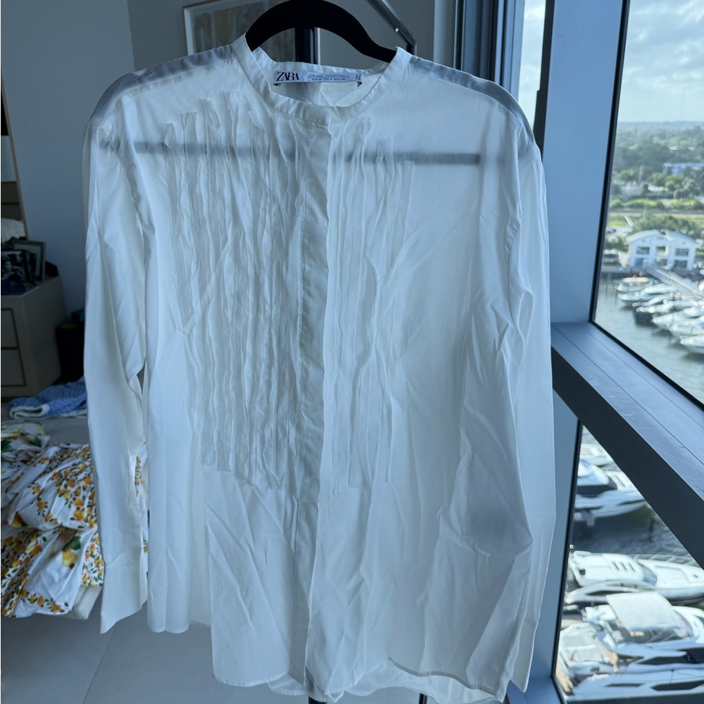 Zara Men's White Jacket